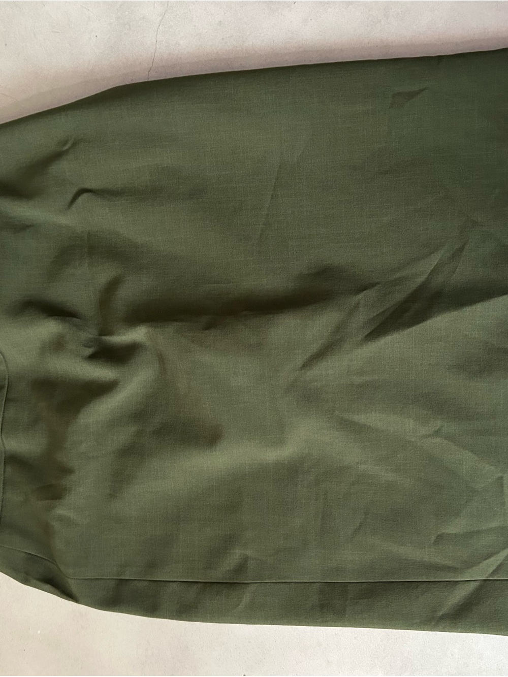 Evan Picone Olive Green Pencil Skirt
